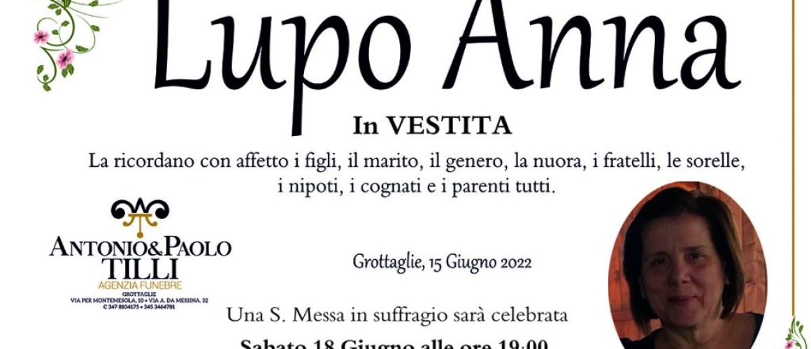 Lupo Anna Trigesimo