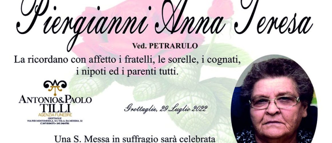 Anniversario Piergianni