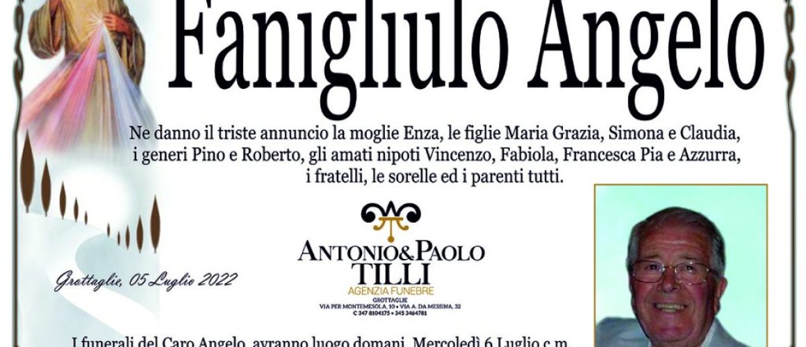 Lutto Fanigliulo