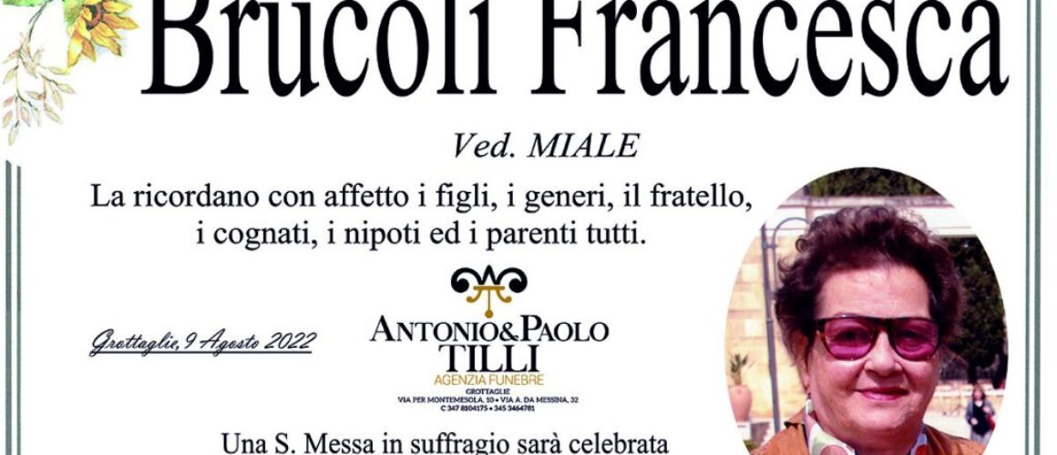 Anniversario Brucoli